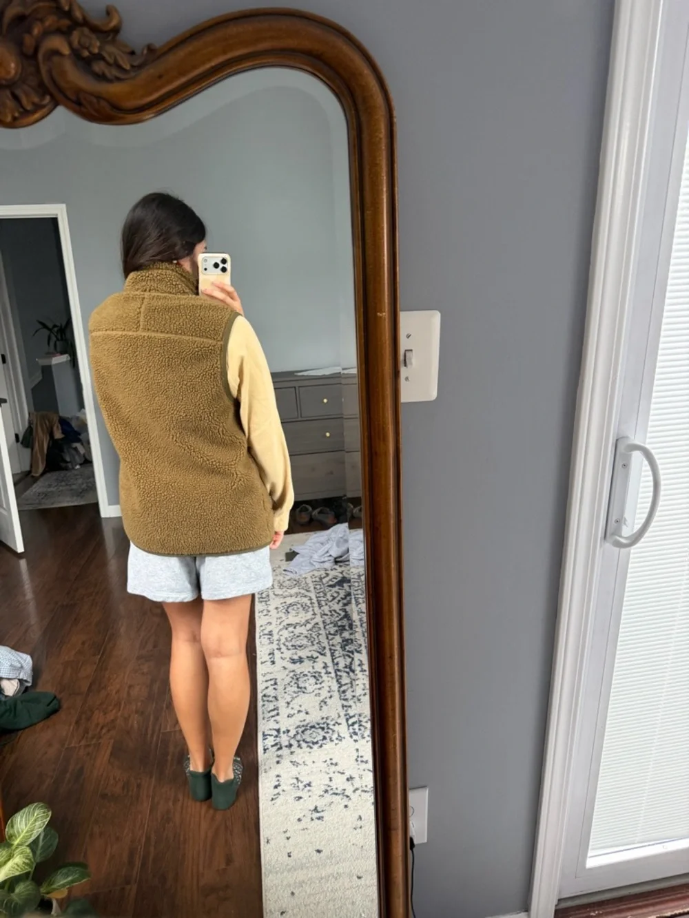 L.L.Bean Mountain Pile
Fleece Vest in Fatigue Green - Picture 6 of 9